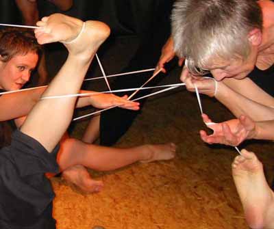 Während der Aufführung